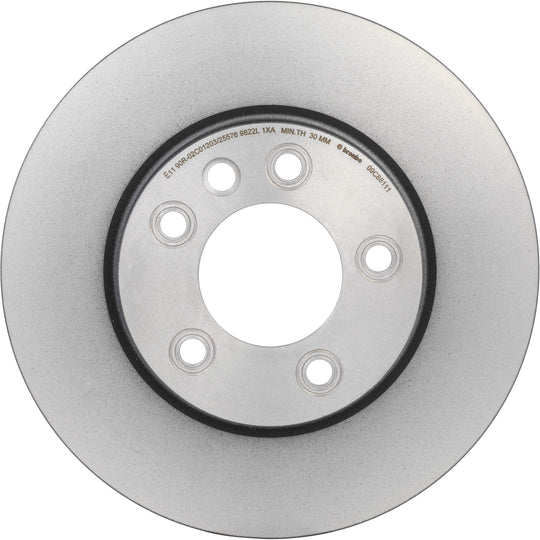 09.C881.11 Brembo Premium Coated Vented Brake Rotor Brembo Brake Canada