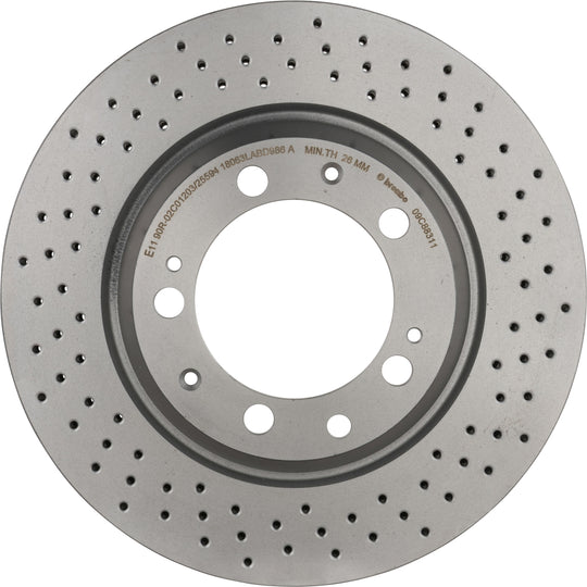 09.C883.11 Brembo Premium Coated Vented Brake Rotor Brembo Brake Canada