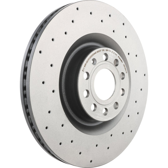 KTX4081 Brembo Low-Met Brake Pad and XTRA PVT Drilled Brake Disc Kit Brembo Brake Canada