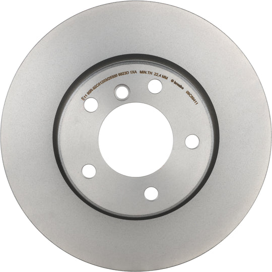09.C894.11 Brembo Premium Coated Vented Brake Rotor Brembo Brake Canada
