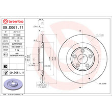 Load image into Gallery viewer, KT04533 Brembo Low-Met Brake Pad and UV Coated Vented  Brake Disc Kit Brembo Brake Canada