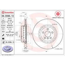 Charger l'image dans la galerie, KT00824 Brembo Ceramic Brake Pad and Composite Vented  Brake Disc Kit Brembo Brake Canada