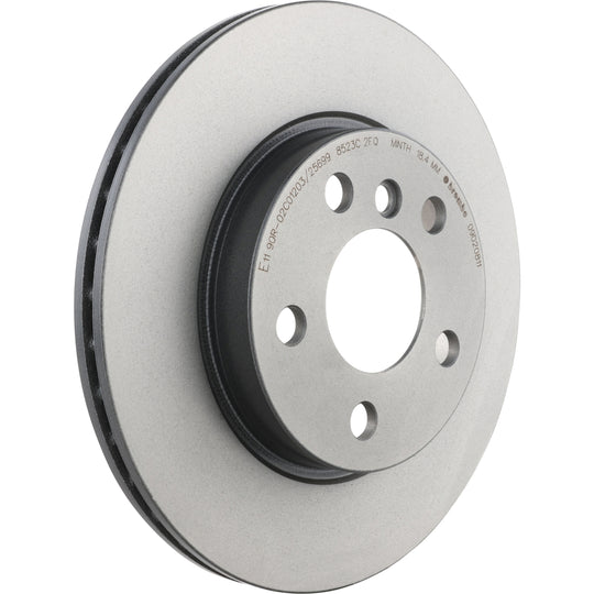 KT00A25 Brembo Ceramic Brake Pad and UV Coated Vented  Brake Disc Kit Brembo Brake Canada