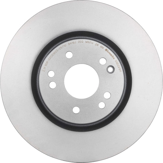 09.D229.11 Brembo Premium Coated Vented Brake Rotor Brembo Brake Canada
