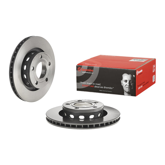09.D230.11 Brembo Premium UV Coated Vented Brake Rotor Brembo Brake Canada