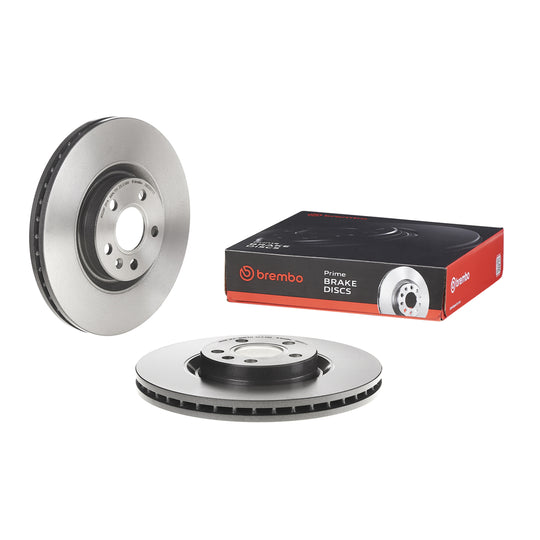 09.D251.11 Brembo Premium UV Coated Vented Brake Rotor Brembo Brake Canada