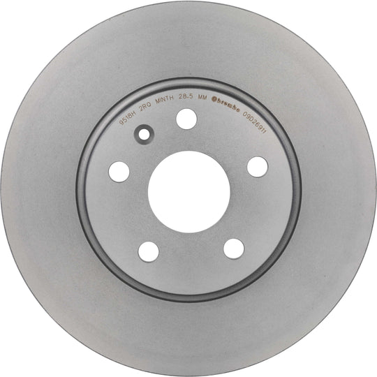 09.D269.11 Brembo Premium Coated Vented Brake Rotor Brembo Brake Canada