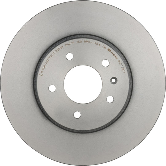 09.D269.21 Brembo Premium Coated Vented Brake Rotor Brembo Brake Canada