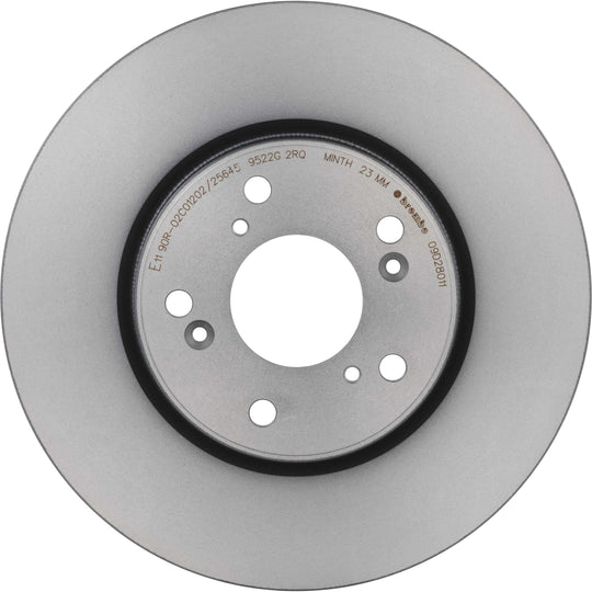 09.D280.11 Brembo Premium Coated Vented Brake Rotor Brembo Brake Canada