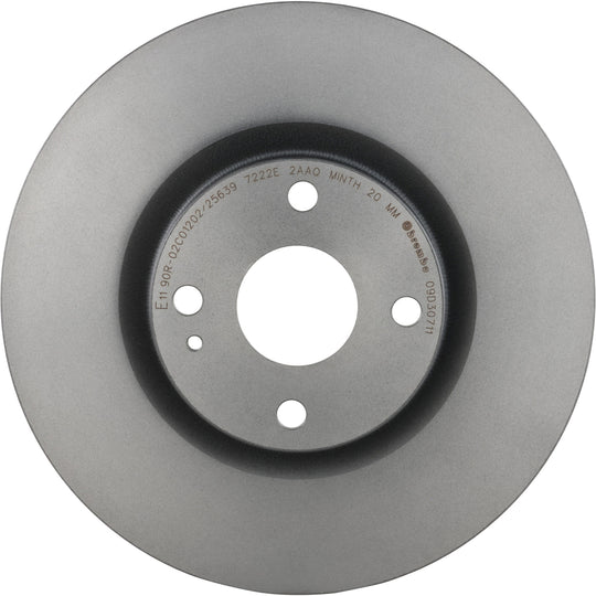 09.D307.11 Brembo Premium Coated Vented Brake Rotor Brembo Brake Canada