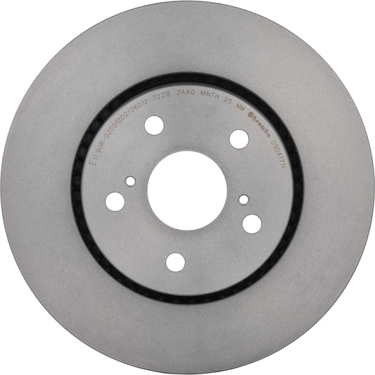 09.D417.11 Brembo Premium Coated Vented Brake Rotor Brembo Brake Canada