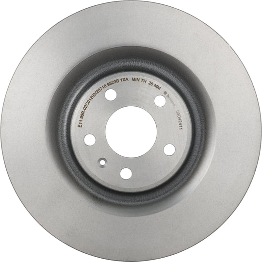 09.D424.11 Brembo Premium Coated Vented Brake Rotor Brembo Brake Canada