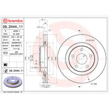 Charger l'image dans la galerie, KT00992 Brembo Ceramic Brake Pad and UV Coated Vented  Brake Disc Kit Brembo Brake Canada