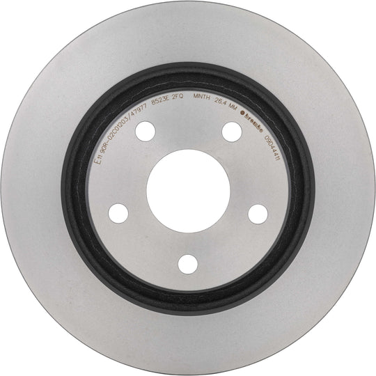 KT00992 Brembo Ceramic Brake Pad and UV Coated Vented  Brake Disc Kit Brembo Brake Canada