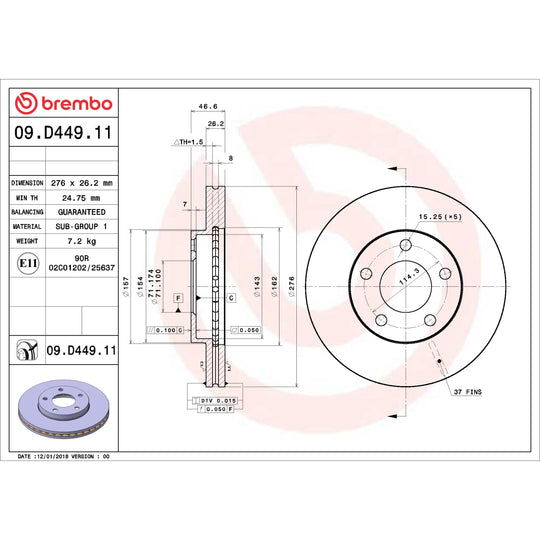 KT00162 Brembo Disc Brake Kit Brembo Brake Canada