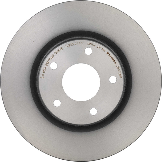 09.D450.11 Brembo Premium Coated Vented Brake Rotor Brembo Brake Canada