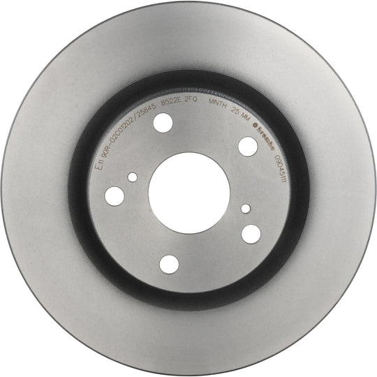 09.D451.11 Brembo Premium Coated Vented Brake Rotor Brembo Brake Canada