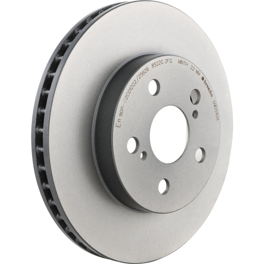 09.D510.11 Brembo Premium Coated Vented Brake Rotor Brembo Brake Canada