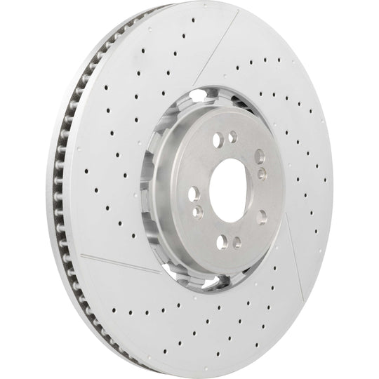 09.D601.43 Brembo Premium Dual Cast Vented Drilled/Grooved UV Coated Brake Rotor Brembo Brake Canada