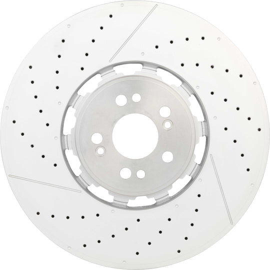09.D601.43 Brembo Premium Dual Cast Vented Drilled/Grooved UV Coated Brake Rotor Brembo Brake Canada