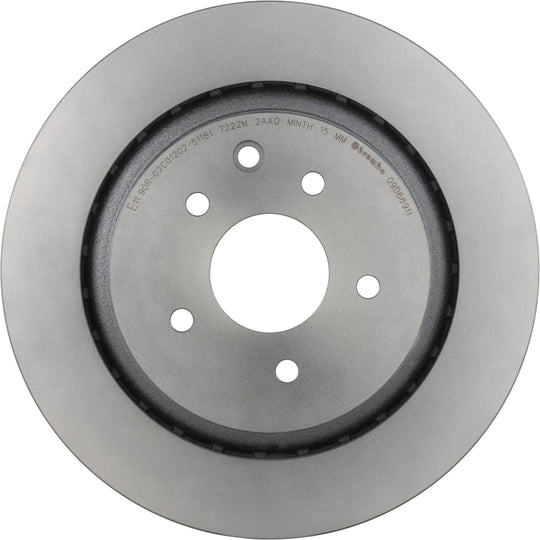 09.D689.11 Brembo Premium Coated Vented Brake Rotor Brembo Brake Canada
