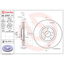 Load image into Gallery viewer, KT00A28 Brembo Ceramic Brake Pad and UV Coated Vented  Brake Disc Kit Brembo Brake Canada