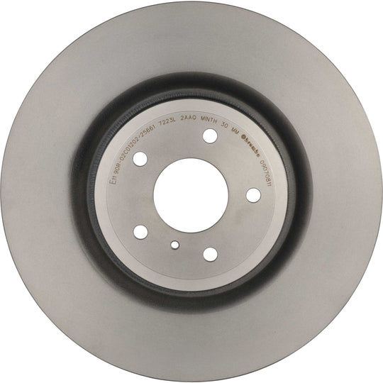 09.D708.11 Brembo Premium Coated Vented Brake Rotor Brembo Brake Canada