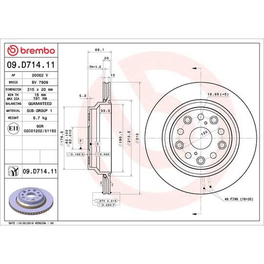 KT00174 Brembo Disc Brake Kit Brembo Brake Canada
