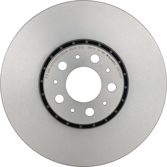 09.D725.11 Brembo Premium Coated Vented Brake Rotor Brembo Brake Canada