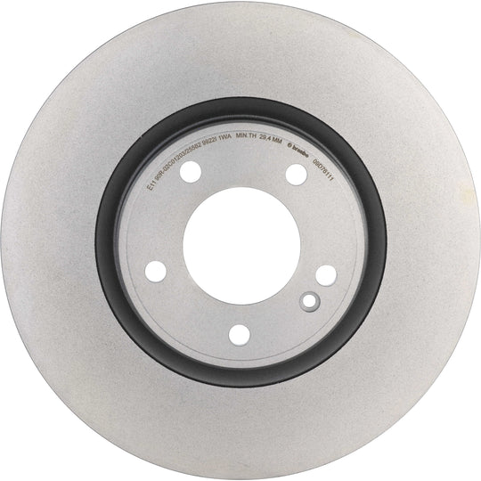 09.D761.11 Brembo Premium Coated Vented Brake Rotor Brembo Brake Canada