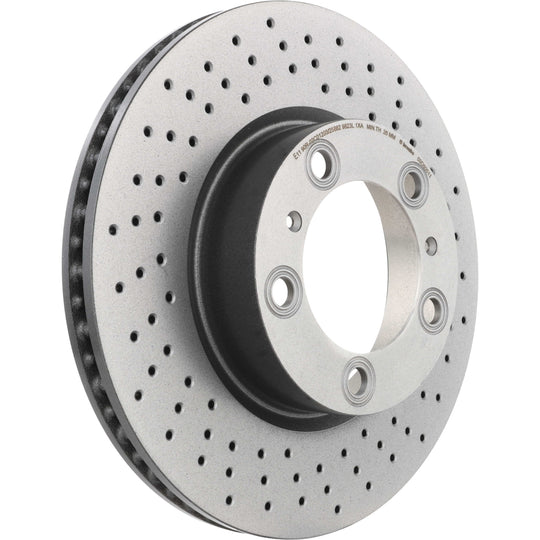 09.D805.11 Brembo Premium Coated Vented Brake Rotor Brembo Brake Canada