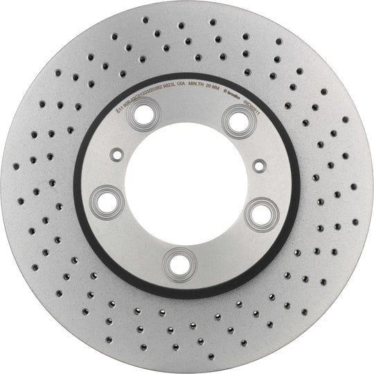 09.D805.11 Brembo Premium Coated Vented Brake Rotor Brembo Brake Canada