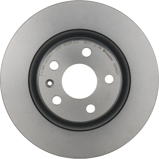 09.D892.11 Brembo Premium Coated Vented Brake Rotor Brembo Brake Canada