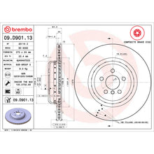 Charger l'image dans la galerie, KT00A47 Brembo Ceramic Brake Pad and Composite PVT  Brake Disc Kit Brembo Brake Canada