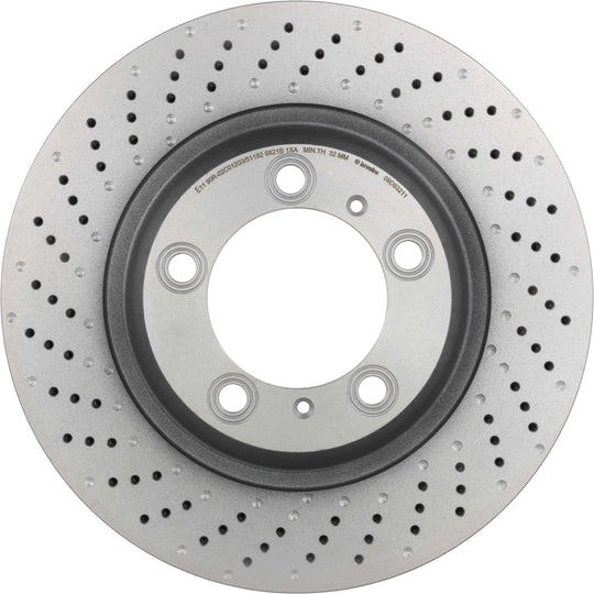09.D932.11 Brembo Premium Coated Vented Brake Rotor Brembo Brake Canada