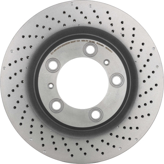 09.D935.11 Brembo Premium Coated Vented Brake Rotor Brembo Brake Canada