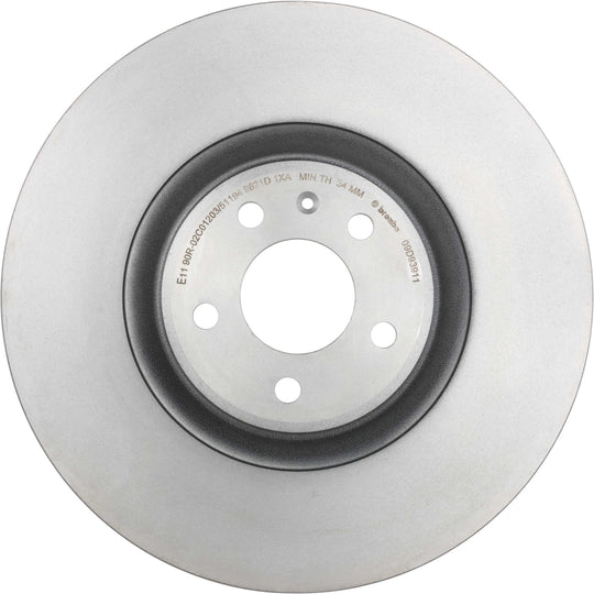 09.D939.11 Brembo Premium Coated Vented Brake Rotor Brembo Brake Canada