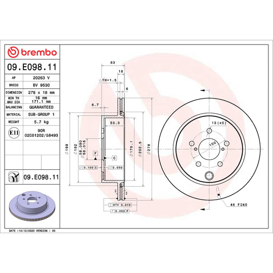 KT00228 Brembo Disc Brake Kit Brembo Brake Canada