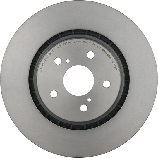 09.E126.11 Brembo Premium Coated Vented Brake Rotor Brembo Brake Canada