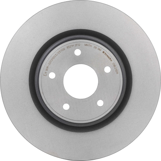 09.E235.11 Brembo Premium Coated Vented Brake Rotor Brembo Brake Canada