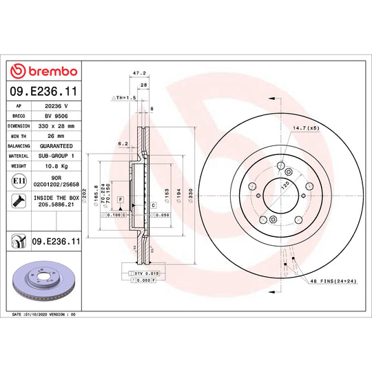 KT00017 Brembo Disc Brake Kit Brembo Brake Canada