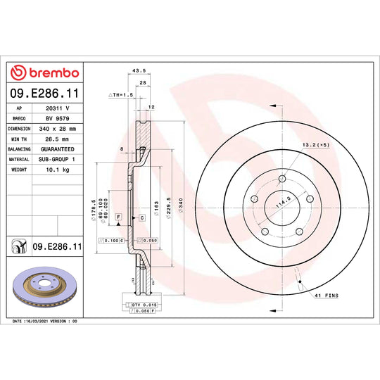 KT00268 Brembo Disc Brake Kit Brembo Brake Canada