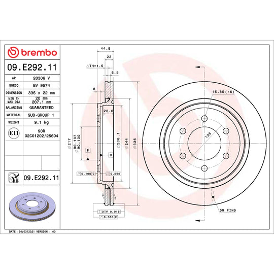 KT00071 Brembo Disc Brake Kit Brembo Brake Canada