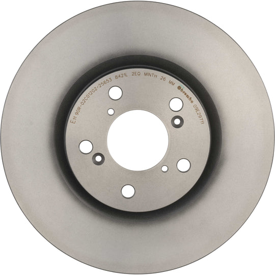 09.E297.11 Brembo Premium Coated Vented Brake Rotor Brembo Brake Canada