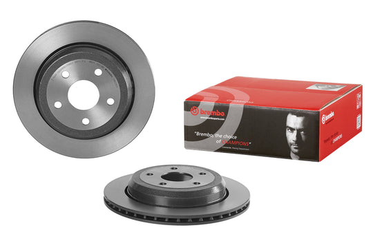 09.N235.11 Brembo Premium Coated Vented Brake Rotor Brembo Brake Canada