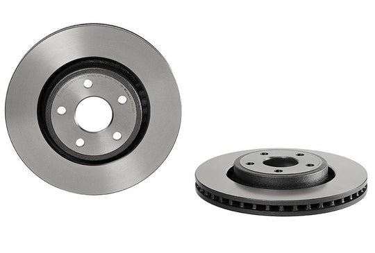 09.N236.11 Brembo Premium Coated Vented Brake Rotor Brembo Brake Canada