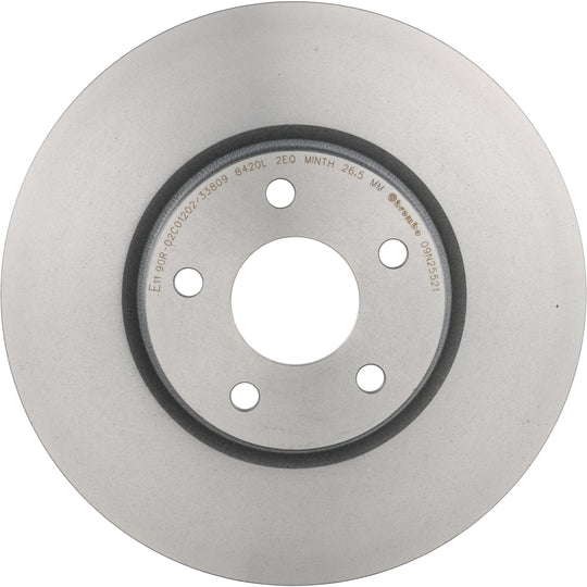 KT00952 Brembo Ceramic Brake Pad and UV Coated Vented  Brake Disc Kit Brembo Brake Canada