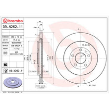 Load image into Gallery viewer, KT00639 Brembo Ceramic Brake Pad and UV Coated Vented  Brake Disc Kit Brembo Brake Canada