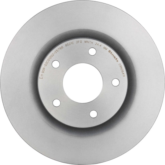 09.N264.11 Brembo Premium Coated Vented Brake Rotor Brembo Brake Canada