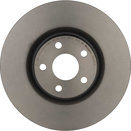 09.N284.21 Brembo Premium Coated Vented Brake Rotor Brembo Brake Canada